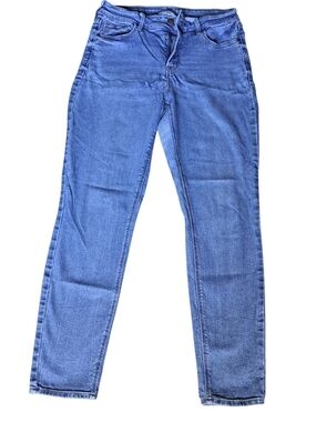 Old Navy Rockstar Super Skinny High Rise Jeans Women's Size 10 Blue Secret Slim